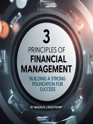 cover image of 3 Principles of Financial Management